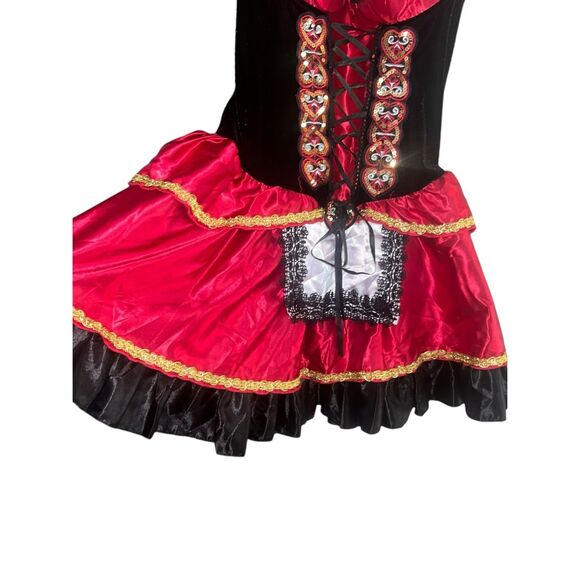 Dream girl adult xl little red riding hood cosplay Halloween sexy dress only - Picture 3 of 5